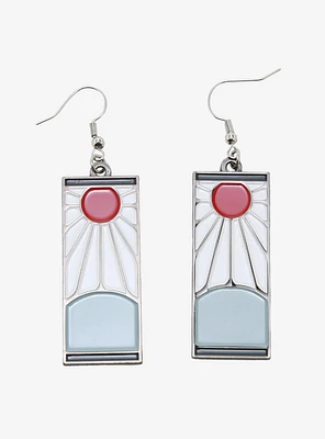 Demon Slayer: Kimetsu no Yaiba Hanafuda Replica Earrings