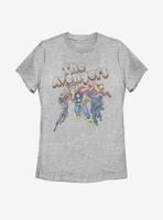 Marvel Avengers Vintage Look Womens T-Shirt