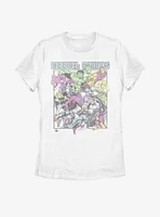 Marvel Avengers Ready To Protect Womens T-Shirt