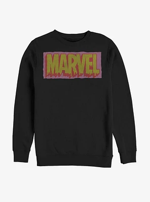 Marvel Logo Drip Sweatshirt