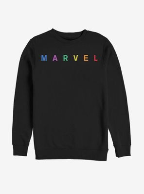 Marvel Bold Color Logo Sweatshirt