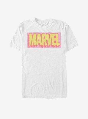 Marvel Logo Drip T-Shirt