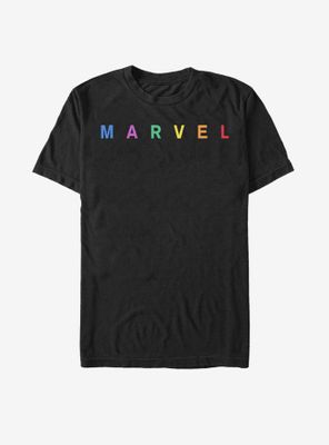 Marvel Bold Color Logo T-Shirt