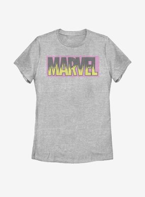 Marvel Flame Logo Womens T-Shirt