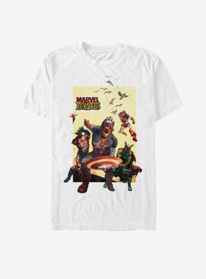 Marvel Zombies Action Panel T-Shirt