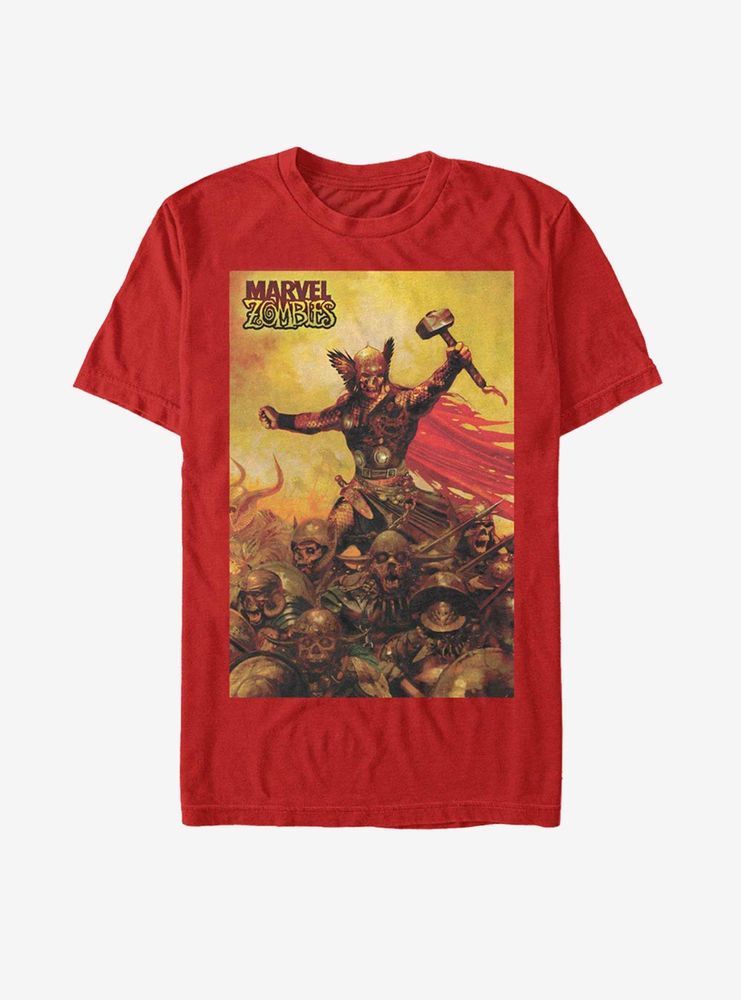 Marvel Zombies Thor God Of T-Shirt