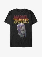 Marvel Zombies Head Of Captain America T-Shirt
