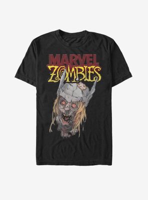 Marvel Zombies Head Of Thor T-Shirt