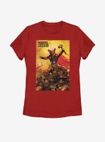 Marvel Zombies Thor God Of Womens T-Shirt