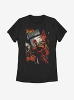 Marvel Zombies Halloween Devil Womens T-Shirt