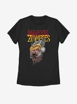 Marvel Zombies Head Of The Wasp Womens T-Shirt