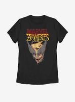 Marvel Zombies Head Of Wolverine Womens T-Shirt