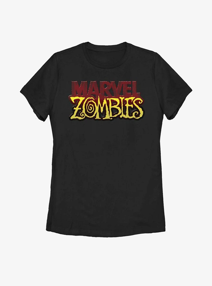 Marvel Zombies Logo Womens T-Shirt