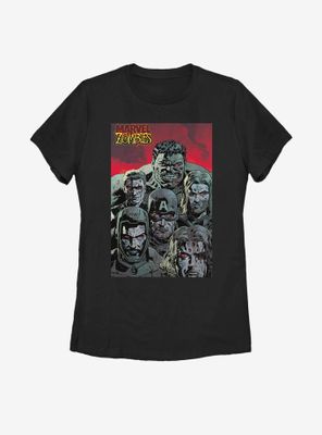 Marvel Zombies Zombie Groupshot Womens T-Shirt