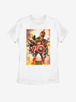 Marvel Zombies Zombie Poster Womens T-Shirt