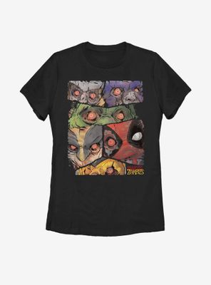 Marvel Zombies Zombie Stakes Womens T-Shirt