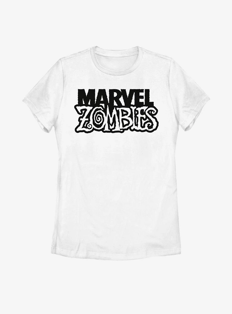 Marvel Zombies Of Logo Womens T-Shirt