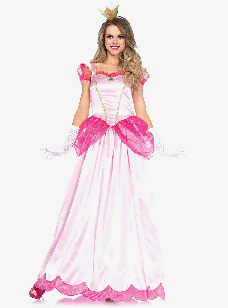 Classic Pink Princess Long Dress