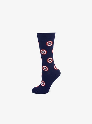 Marvel Captain America Navy Socks