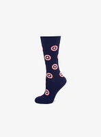 Marvel Captain America Navy Socks