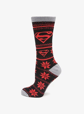 DC Comics Superman Fair Isle Socks