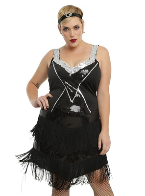 Glamour Flapper Dress Plus