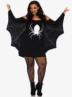 Jersey Spiderweb Dress Plus