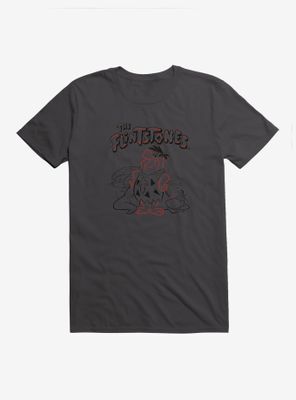 The Flintstones Fred And Dino Trace T-Shirt