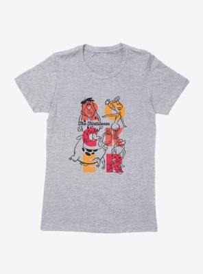 The Flintstones Rocker Family Womens T-Shirt