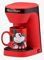 Disney Mickey Mouse 1-Cup Coffee Maker with Mug