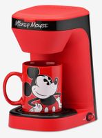 Disney Mickey Mouse 1-Cup Coffee Maker with Mug