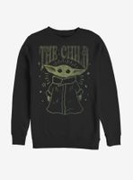 Star Wars The Mandalorian Child Vintage Outline Sweatshirt