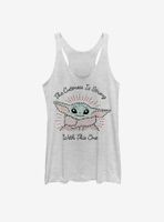 Star Wars The Mandalorian Child Stitch Womens Tank Top