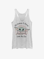 Star Wars The Mandalorian Child Stitch Womens Tank Top
