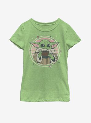 Star Wars The Mandalorian Child Starry Eyes Youth Girls T-Shirt