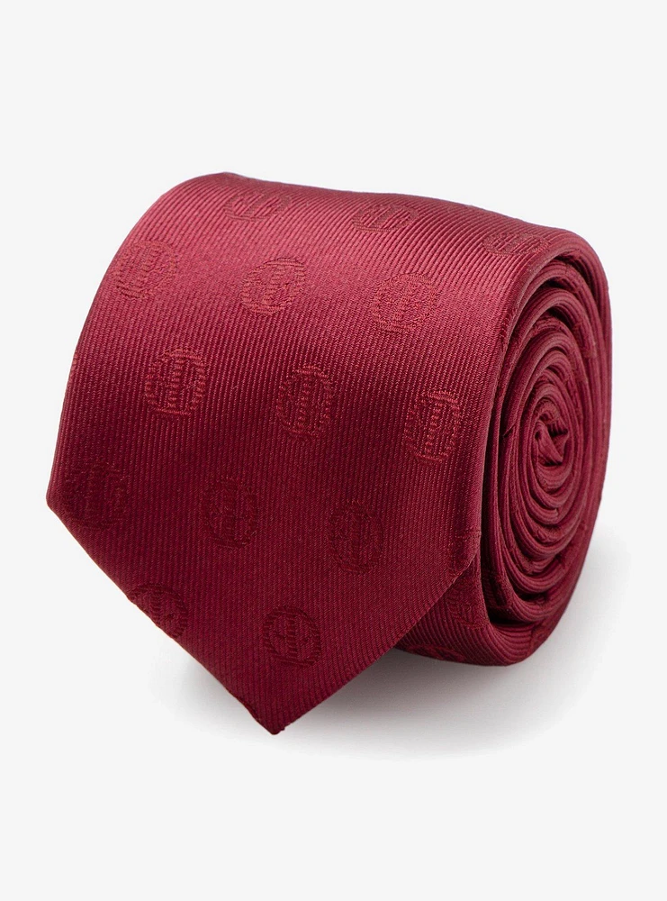 Marvel Deadpool Maroon Tie