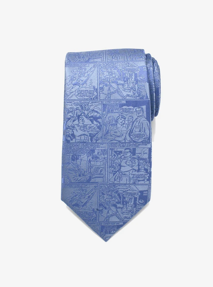 DC Comics Superman Comic Blue Tie