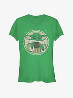 Star Wars The Mandalorian Cutesy Child Girls T-Shirt