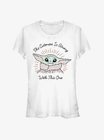 Star Wars The Mandalorian Child Stitch Girls T-Shirt