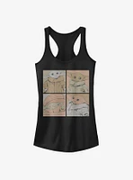 Star Wars The Mandalorian Child 4 Box Girls Tank