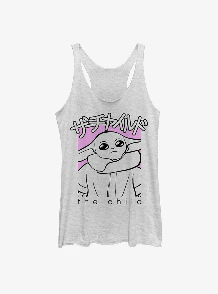 Star Wars The Mandalorian Child Kawaii Girls Tank