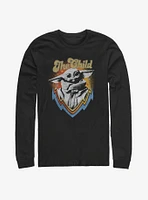 Star Wars The Mandalorian Child Retro Long-Sleeve T-Shirt