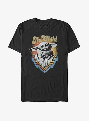 Star Wars The Mandalorian Child Retro T-Shirt