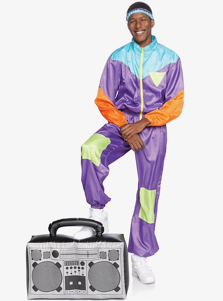 Awesome 80S Track Ski Suit Costume