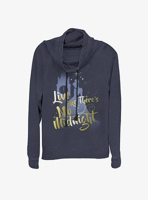 Disney Cinderella Classic Live Like There's No Midnight Cowlneck Long-Sleeve Girls Top