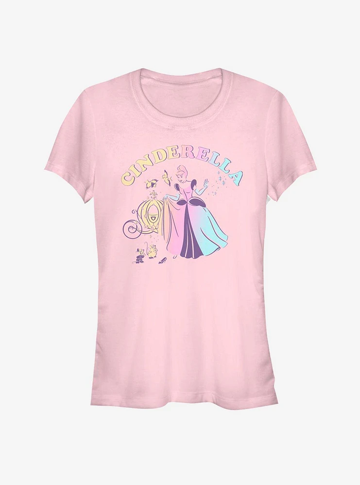 Disney Cinderellaella Classic Cinderella Doodle Girls T-Shirt