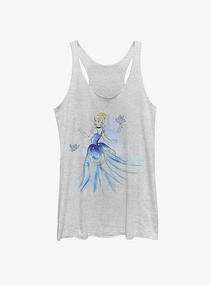 Disney Cinderella Classic Watercolor Girls Tank
