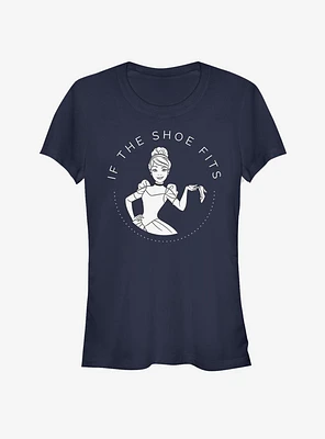 Disney Cinderella Classic Shoe Fits Girls T-Shirt