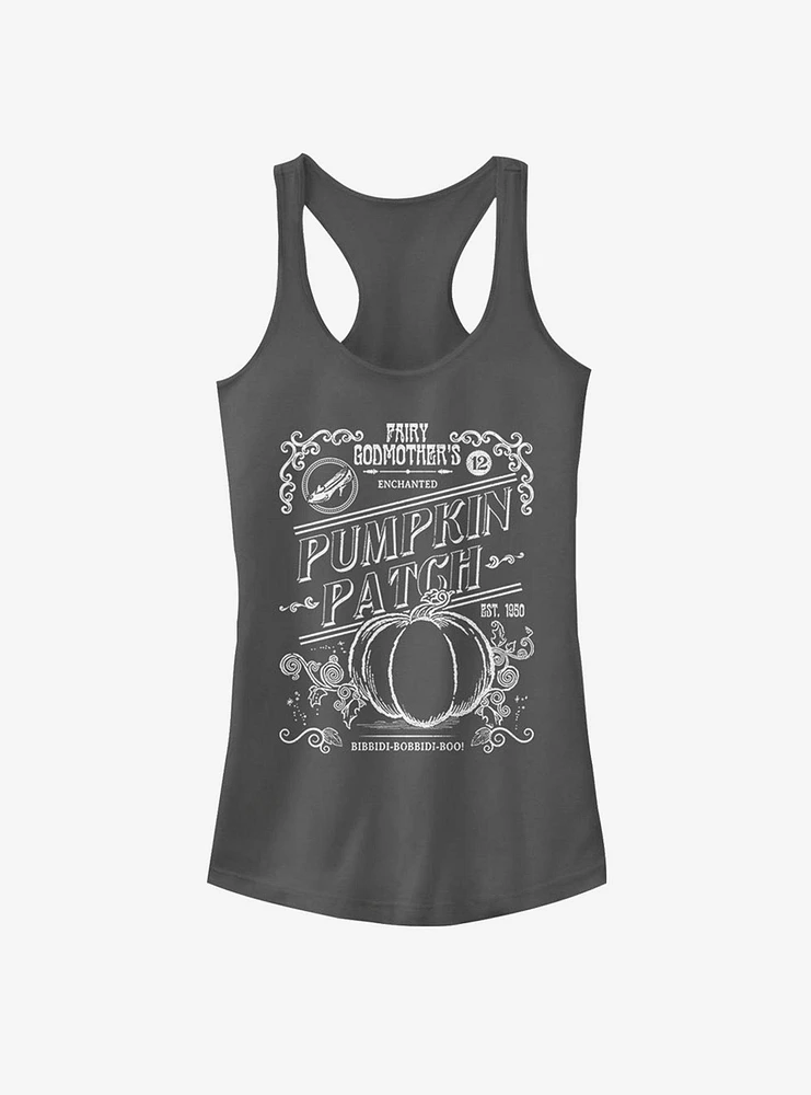 Disney Cinderella Classic Midnight Pumpkin Patch Girls Tank