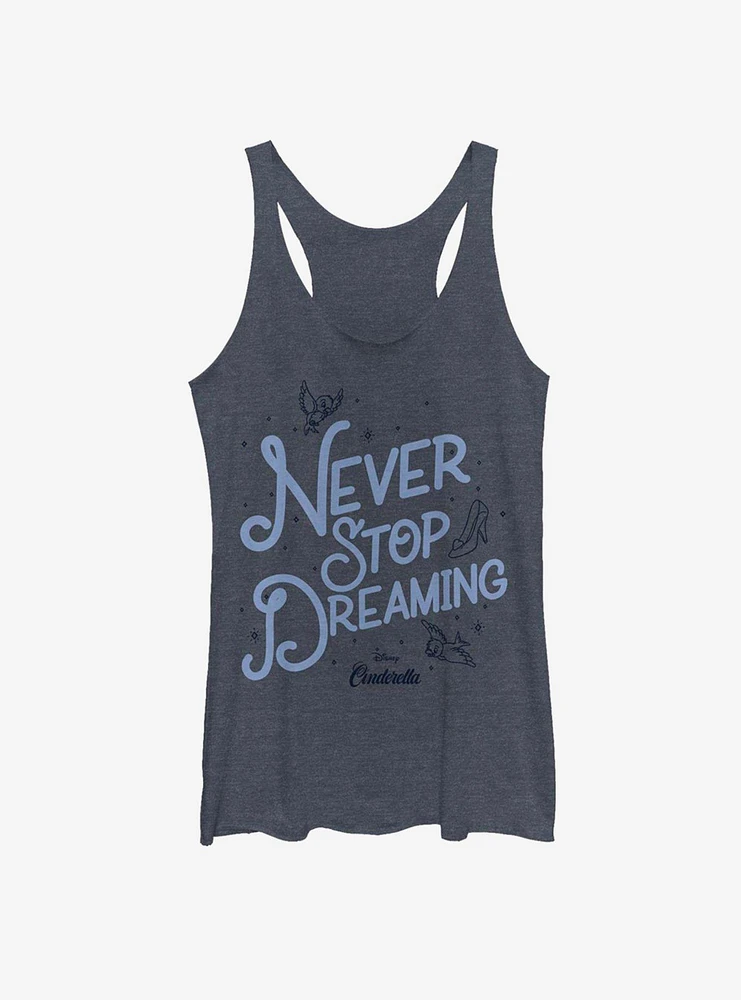 Disney Cinderella Classic Dream Text Girls Tank